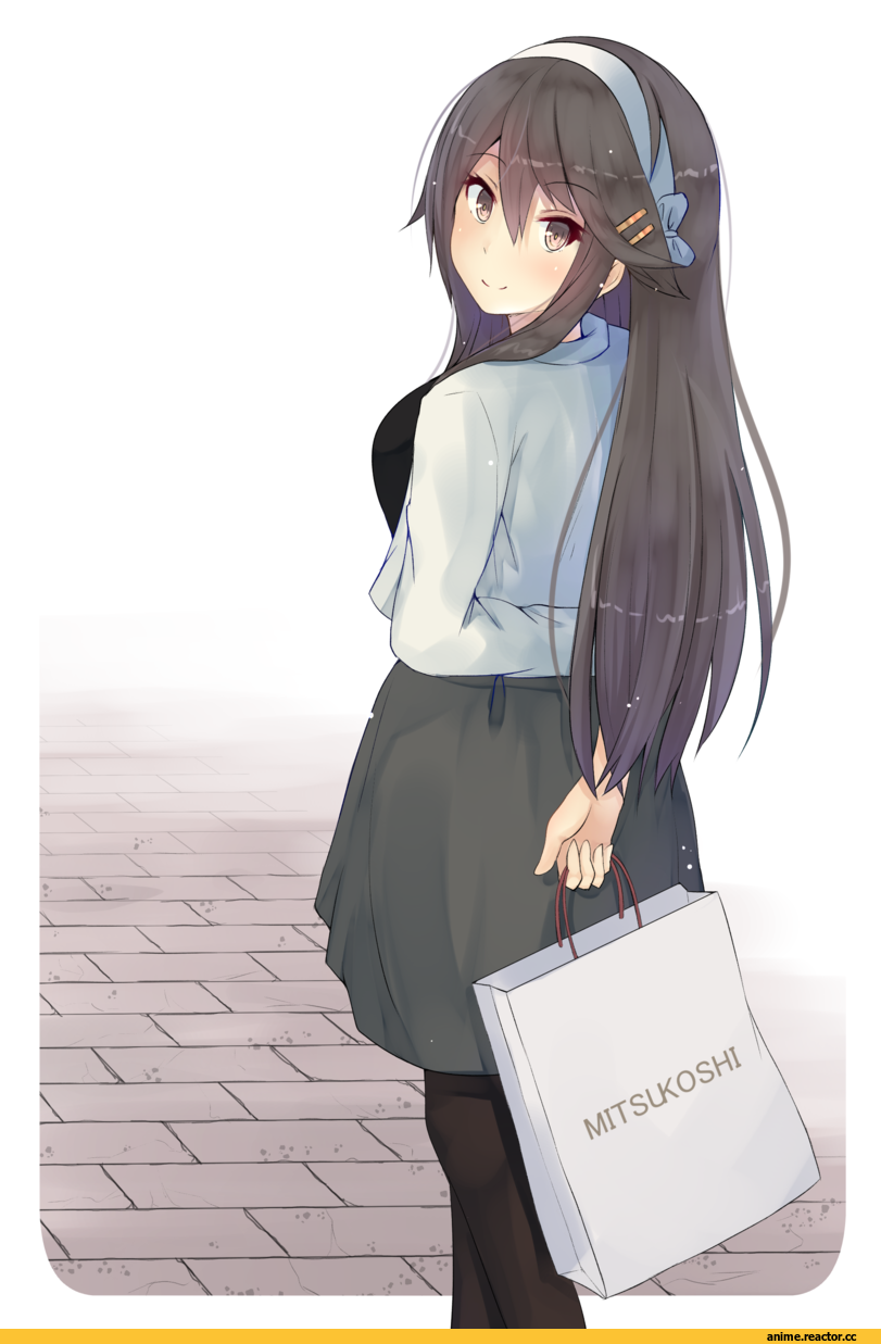 Haruna (Kantai Collection), Kantai Collection, rain yadori, Anime