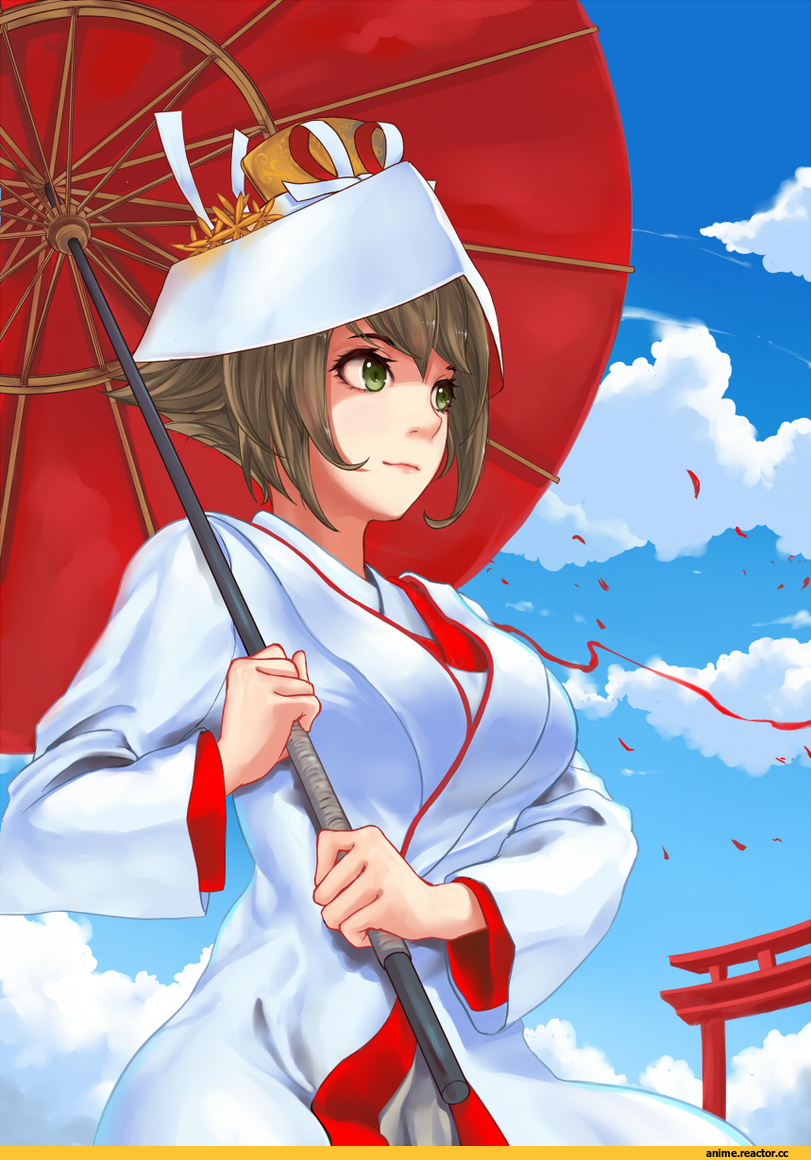 Kantai Collection, Mutsu, haiashi, Anime
