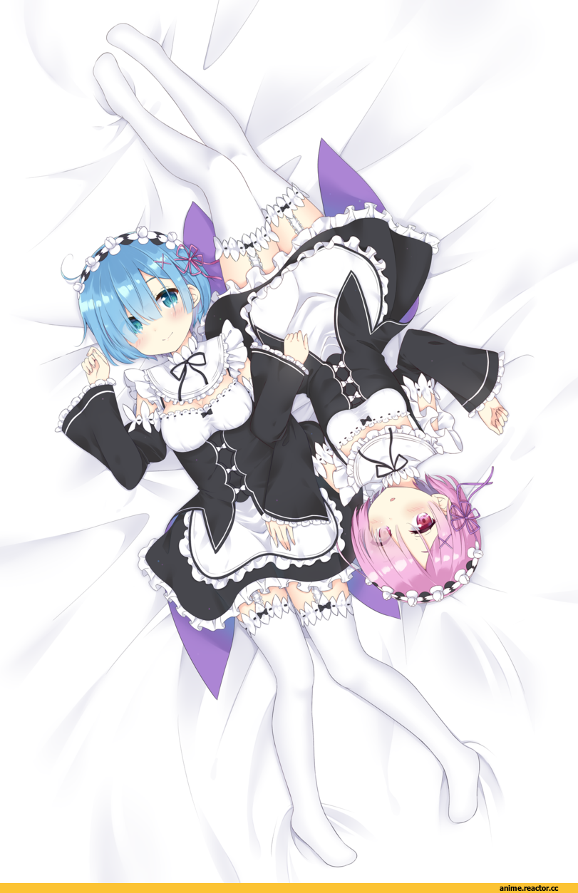 Ram (Re Zero), Re Zero Kara Hajimeru Isekai Seikatsu, Rem (re zero), yoshikita popuri, Anime