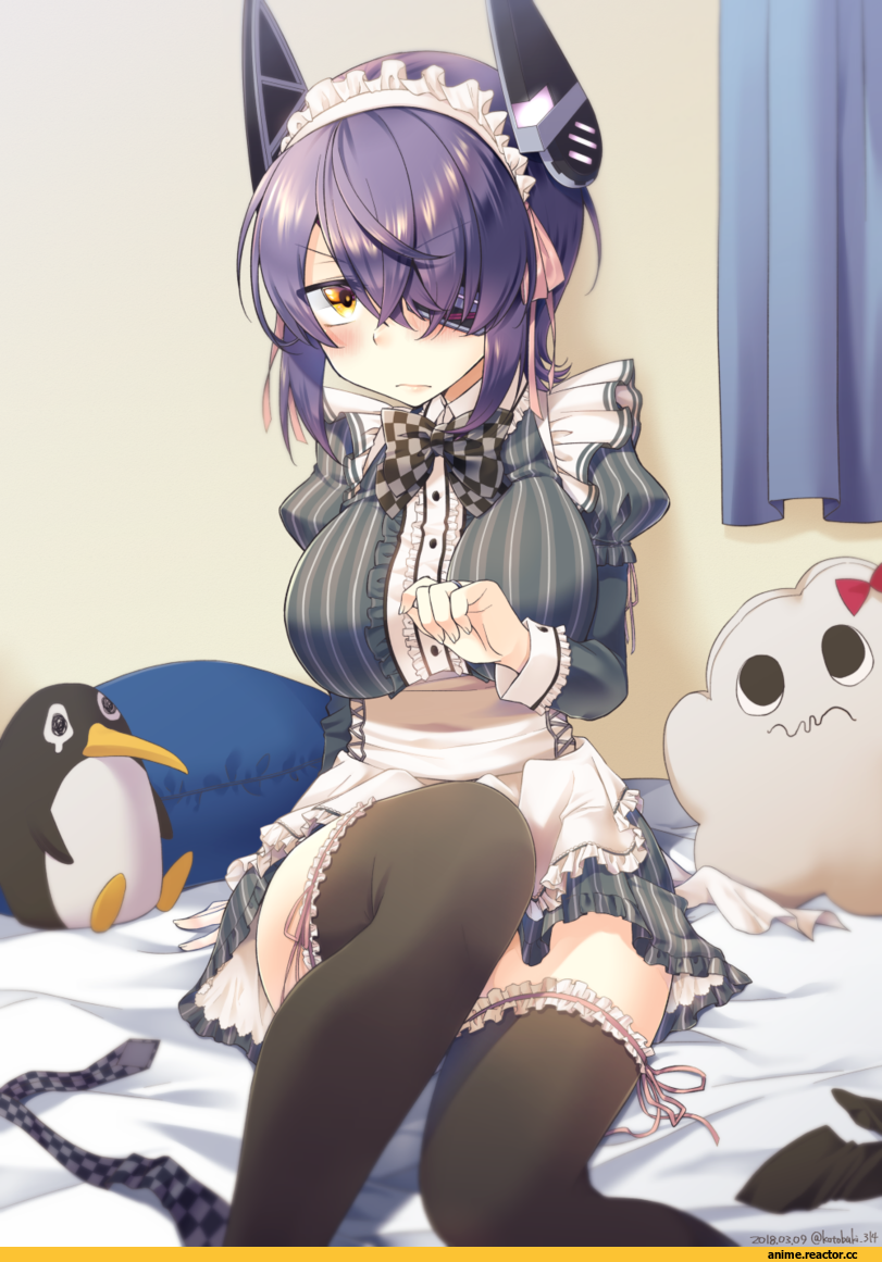 Kantai Collection, Tenryuu, kotobuki 314, Maid, Anime