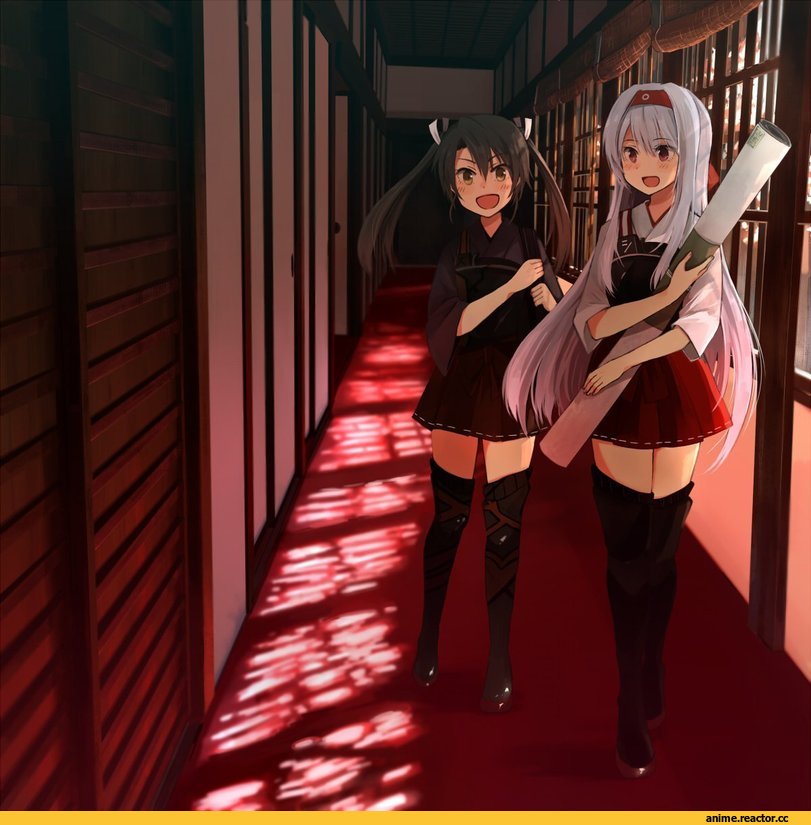 Zuikaku, Kantai Collection, Shoukaku (Kantai Collection), Annin Musou, Anime Art, Anime