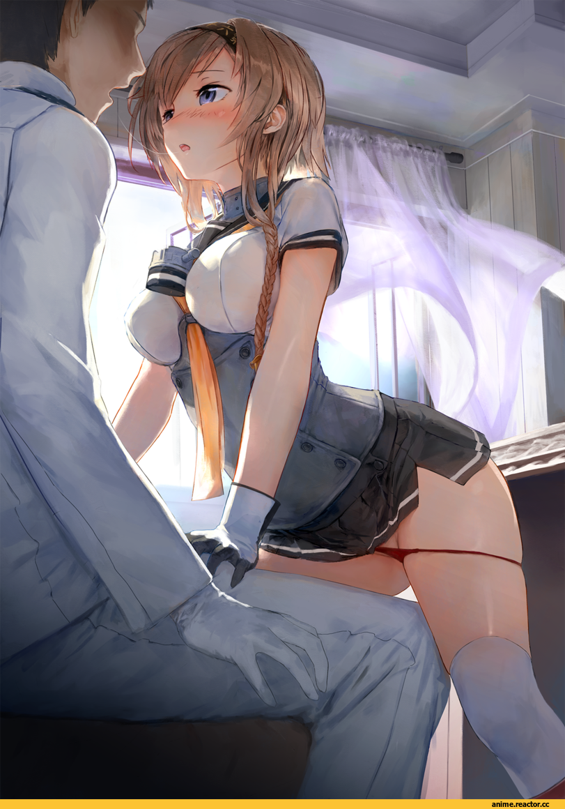 Teruzuki (Kantai Collection), Kantai Collection, treeware, Admiral (Kantai Collection), Adult pantsu, Anime Ero, Anime