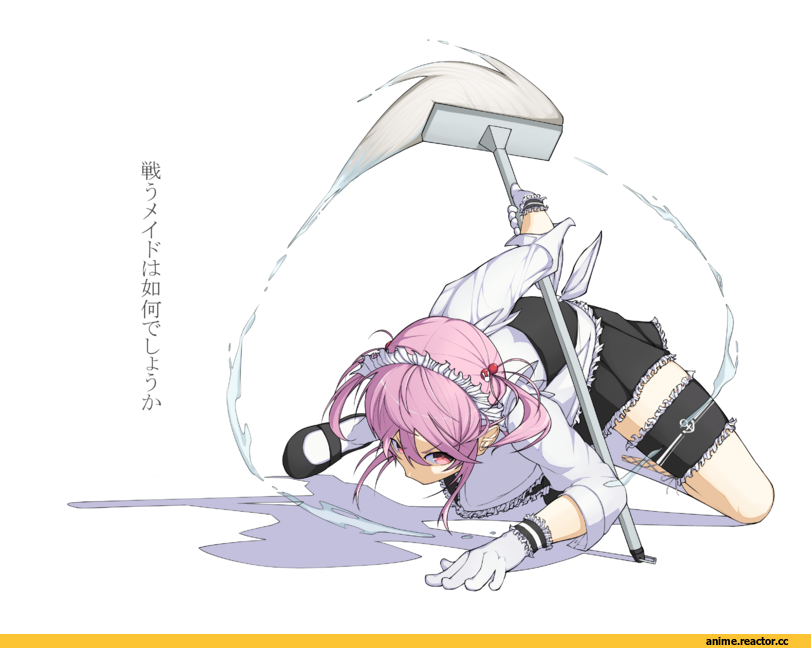 Sazanami (Kantai Collection), Kantai Collection, karasuma kuraha, Maid, Anime