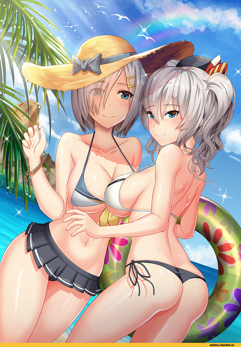 Hamakaze (Kantai Collection), Kantai Collection, Kashima (Kantai Collection), tako seijin, Anime Ero, oshiri, Anime Ero Swim, Anime