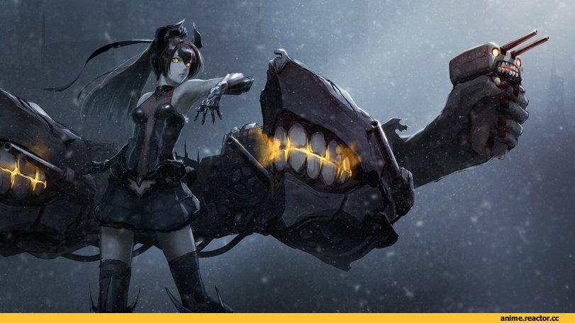 Kantai Collection, Abyssal Kanmusu, nina (ninageya), Akizuki (Kantai Collection), Anime