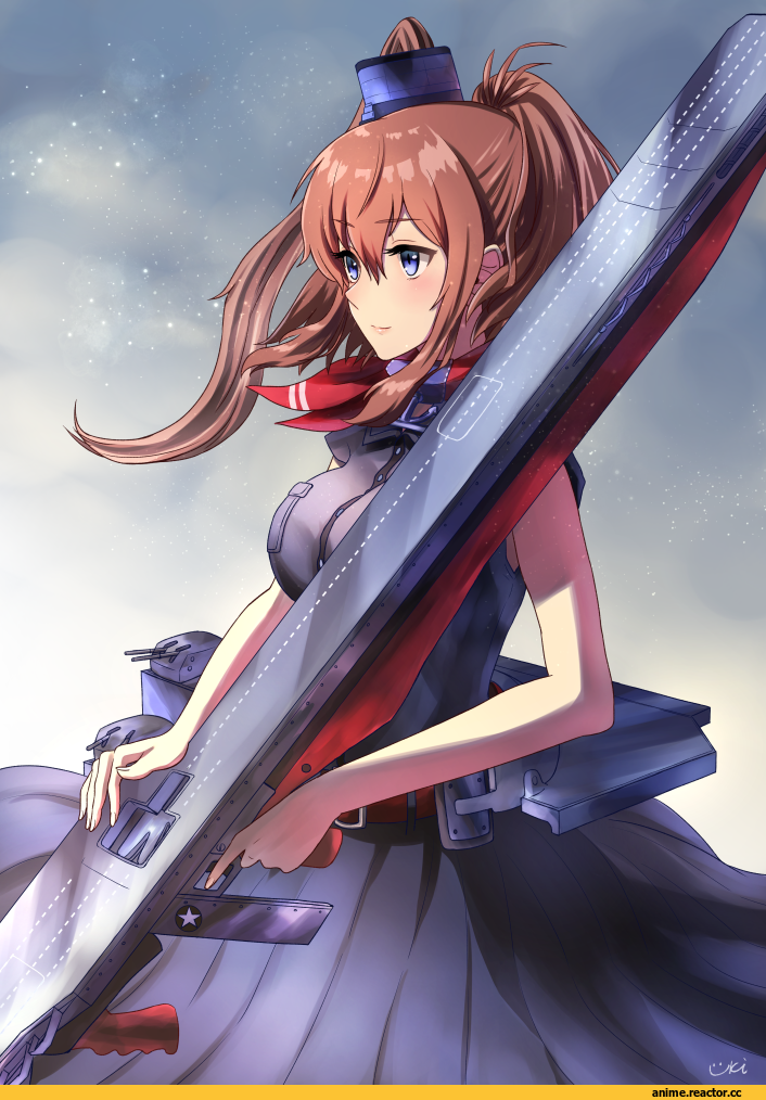 uki, Saratoga (Kantai Collection), Kantai Collection, Anime