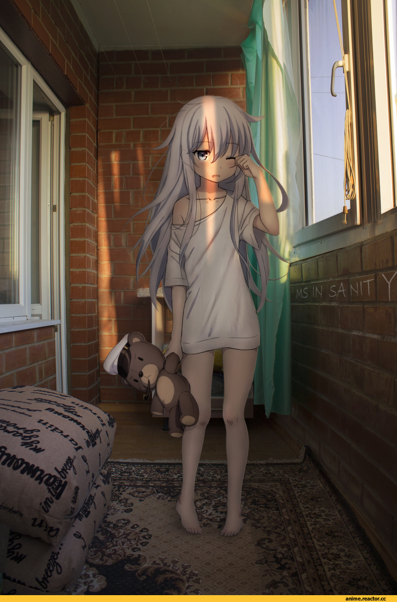 Тульпа, MS INSΔNITY, Photoshop, сделал сам, Hibiki (Kantai Collection), Kantai Collection, Anime