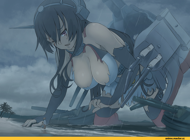 kuro oolong, Kantai Collection, Nagato (Kantai Collection), Anime