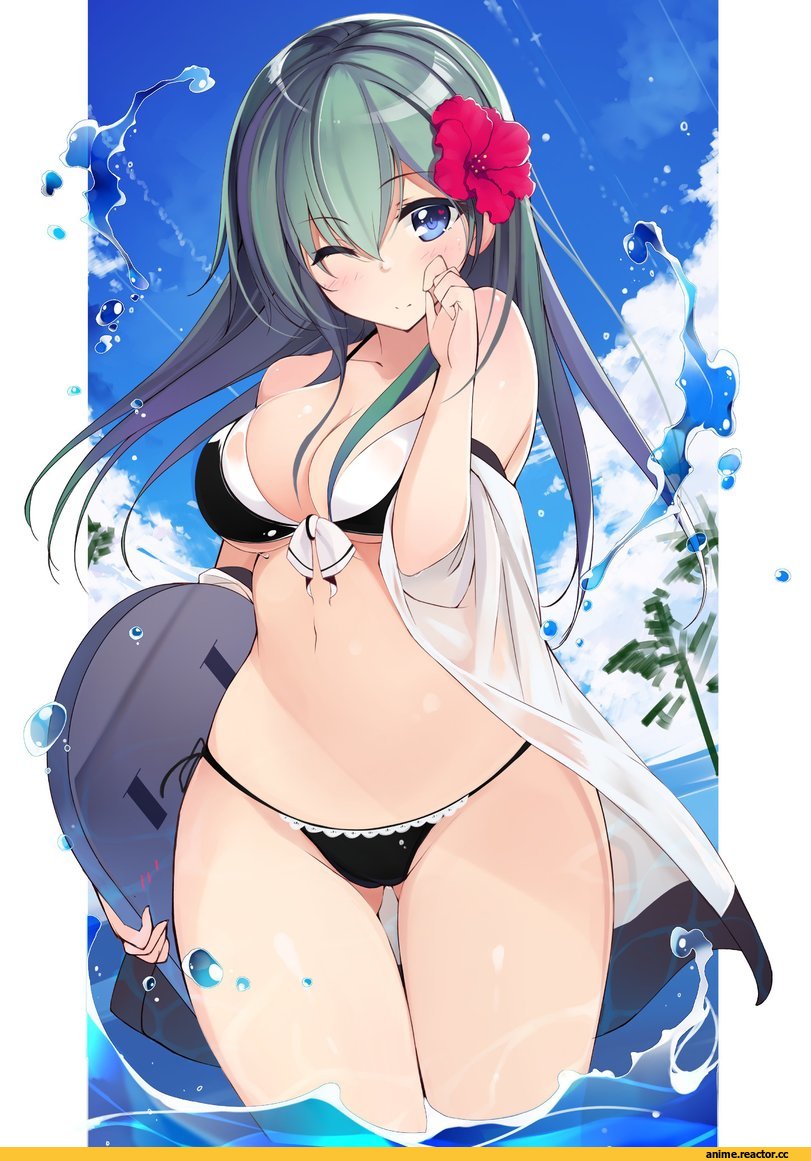 Suzuya (Kantai Collection), Kantai Collection, Anime Ero Swim, Anime Ero, netarou, Anime