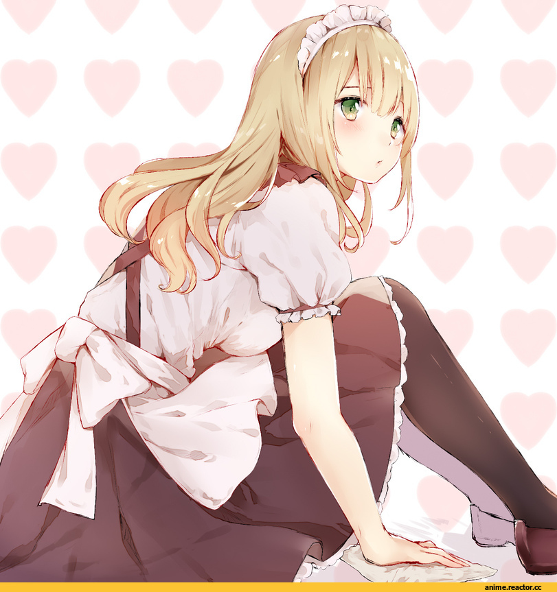 AO, Anime Art, Maid, manatsuki manata, Anime