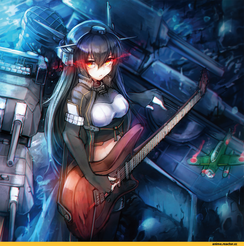 Nagato (Kantai Collection), Kantai Collection, kajaneko, Anime Paint, Anime Art, Anime