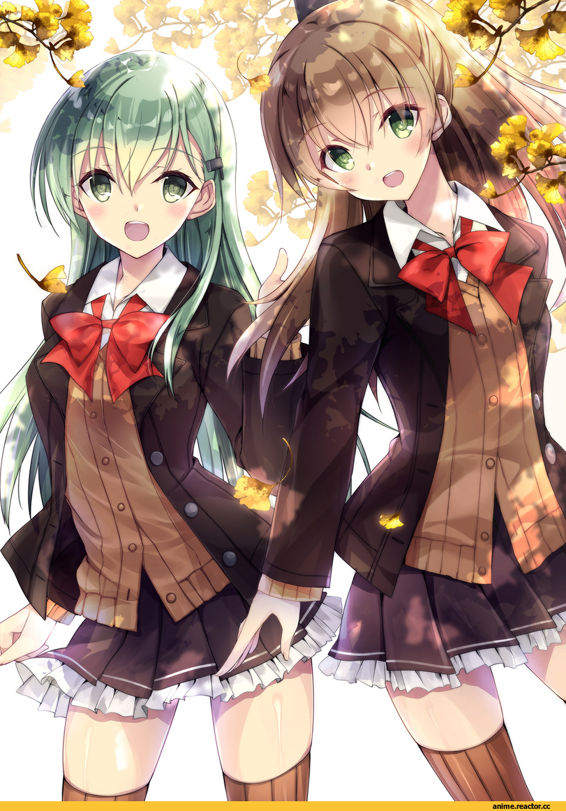 Kumano (Kantai Collection), Kantai Collection, Suzuya (Kantai Collection), Kobayashi Chisato, Anime