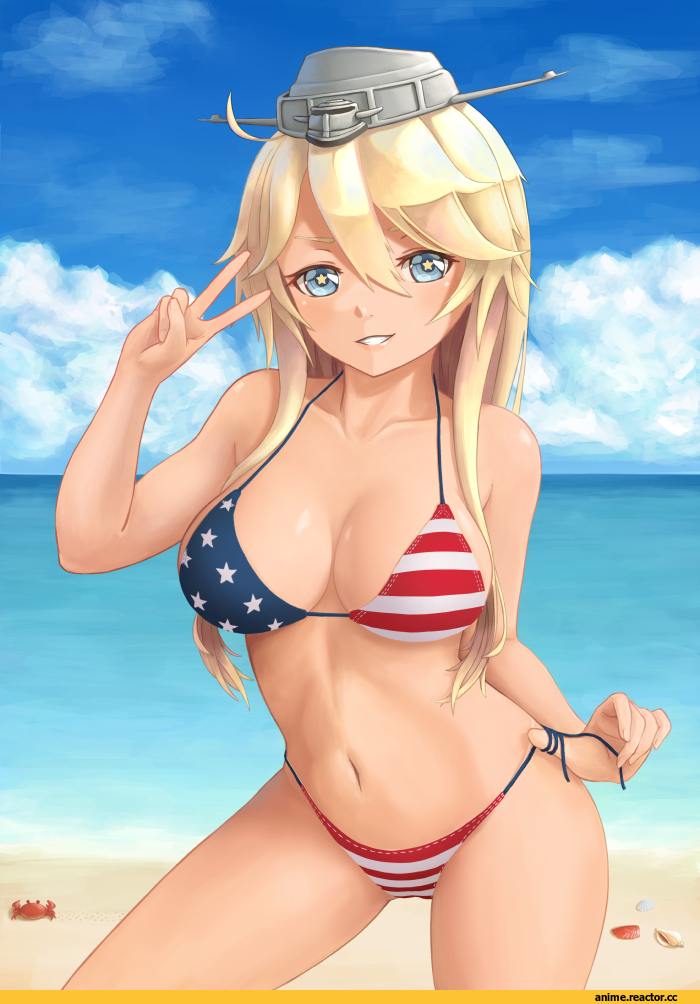Iowa (Kantai Collection), Kantai Collection, Anime Ero Swim, Anime Ero, Anime Ero Oppai, anidante, Anime