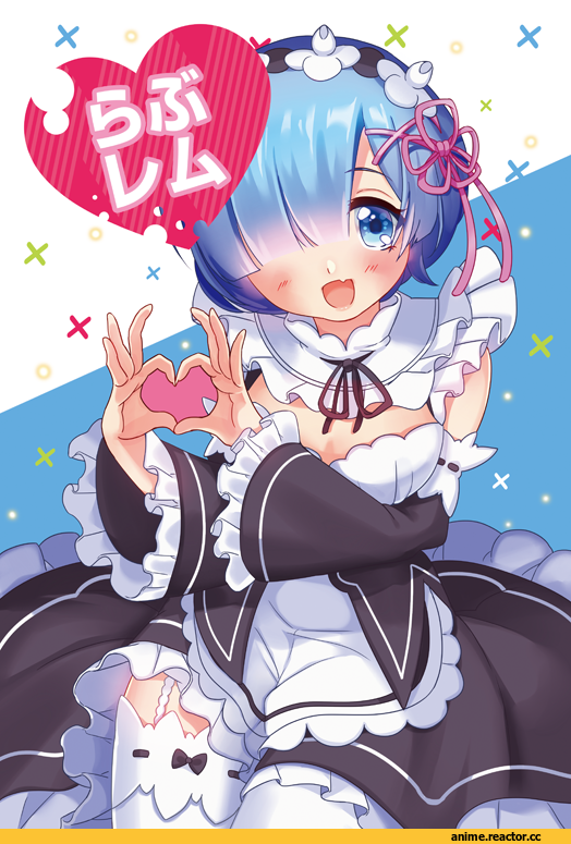Re Zero Kara Hajimeru Isekai Seikatsu, Rem (re zero), fujishiro kokoa, Anime
