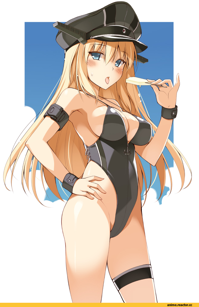 bismarck, Kantai Collection, Oota Yuuichi, Anime Art, Anime Ero Swim, Anime Ero, Anime