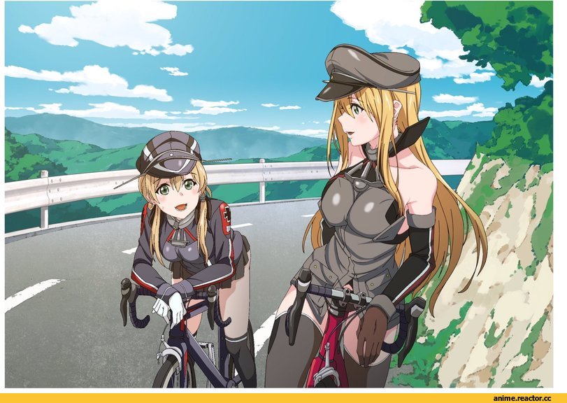 Prinz Eugen, Kantai Collection, Bismarck (Kantai Collection), nakamori koutarou, Anime