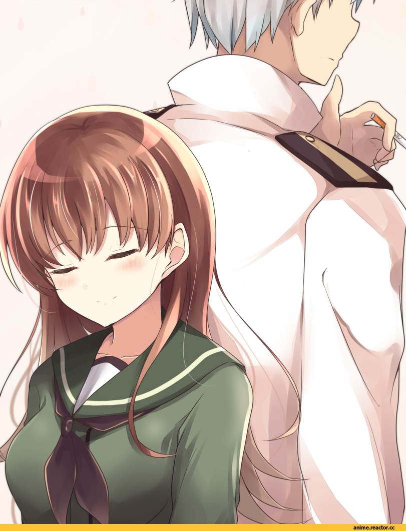 soramuko, Ooi (Kantai Collection), Kantai Collection, Admiral (Kantai Collection), Anime