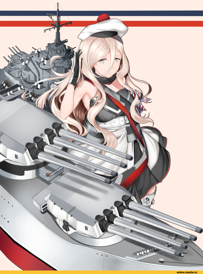 Kantai Collection, richelieu, Chiyo Goya, удалённое, Anime