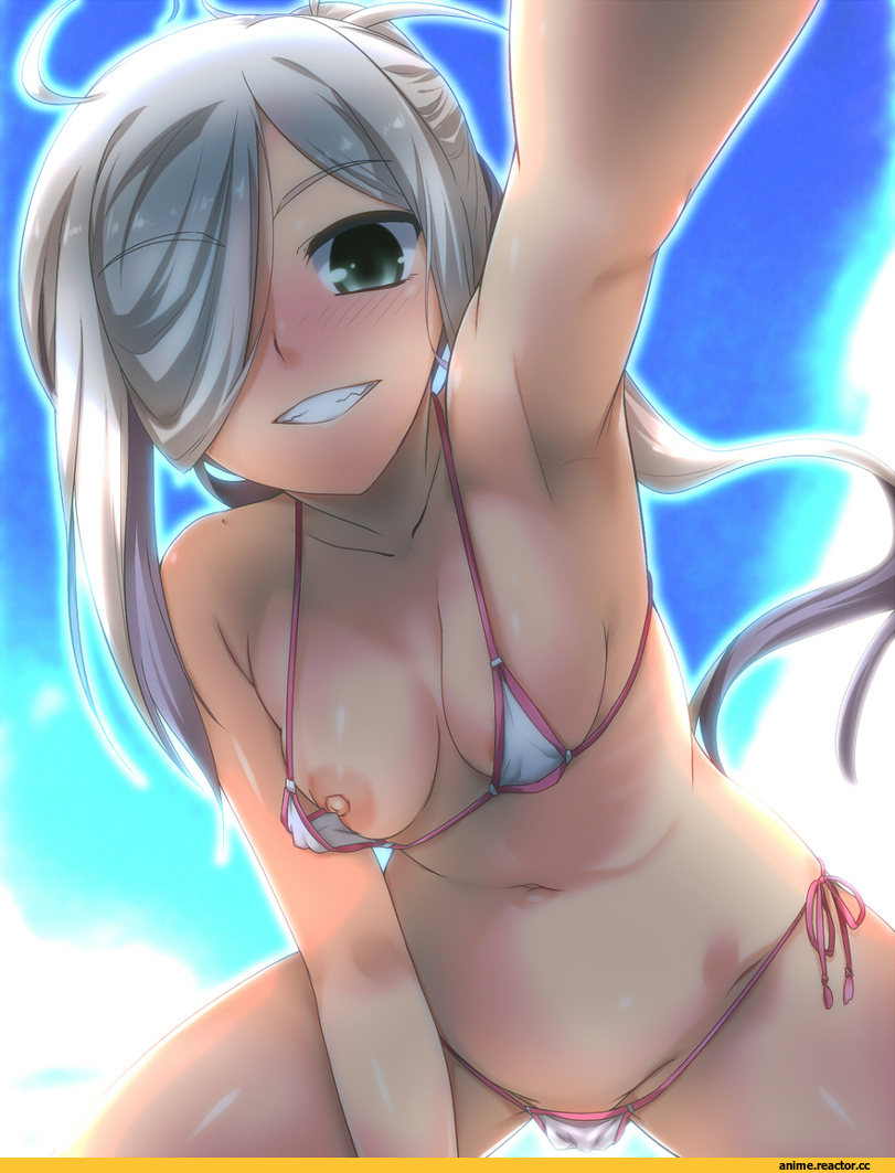 yoshi tama, artist, Anime Ero Swim, Anime Ero, Anime Ero Oppai, Anime Art, Kantai Collection, Asashimo (Kantai Collection), Anime