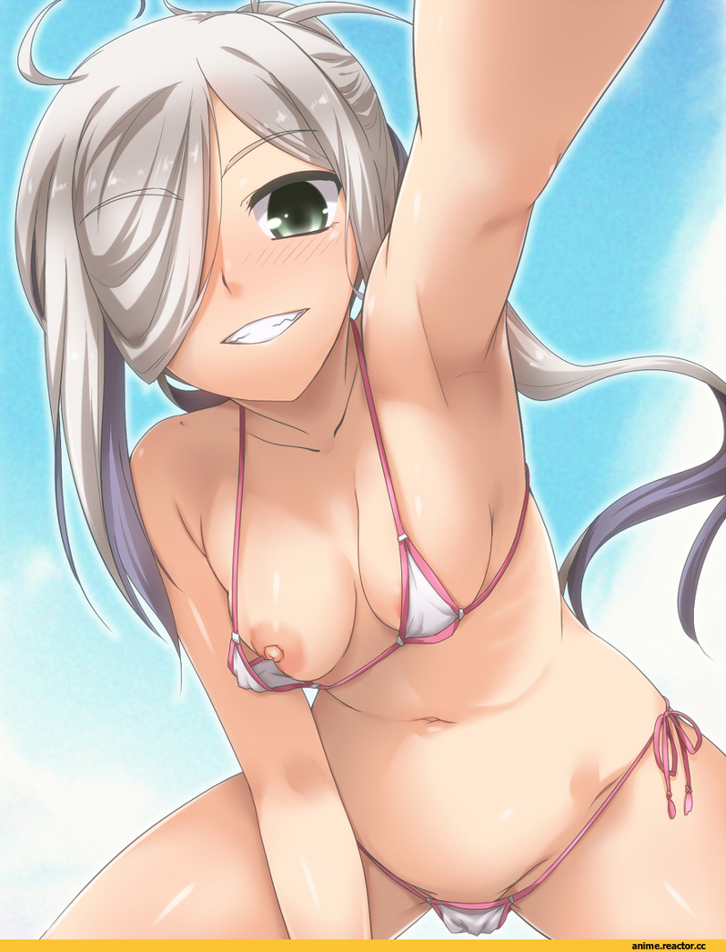yoshi tama, artist, Anime Ero Swim, Anime Ero, Anime Ero Oppai, Anime Art, Kantai Collection, Asashimo (Kantai Collection), Anime
