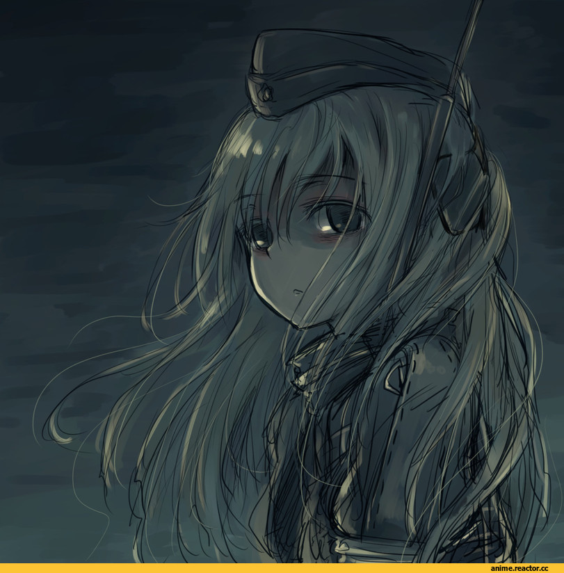 Kantai Collection, U-511 (Kantai Collection), broiler, Anime Sketch, Anime