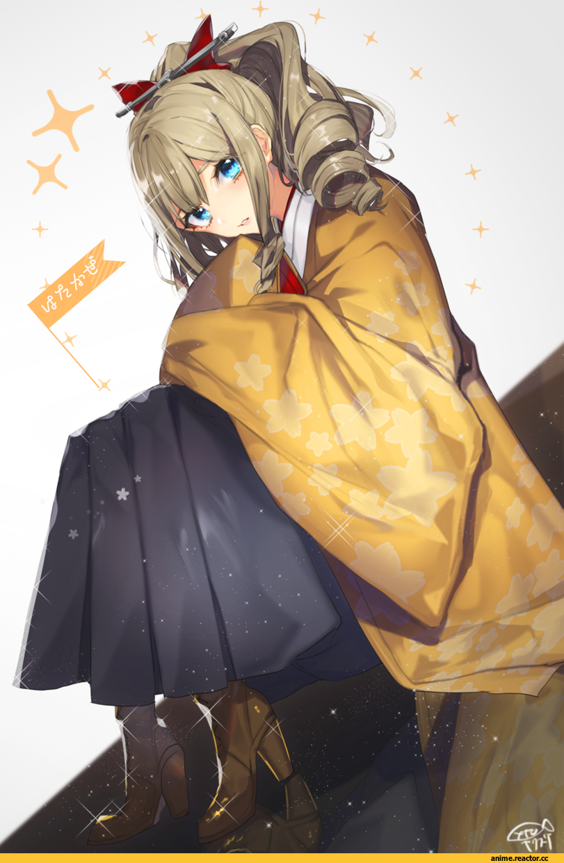 hatakaze (kantai collection), Anime Art, Kantai Collection, yakusuke, Anime