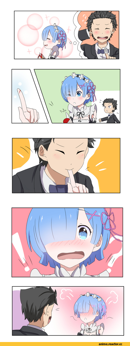 Re Zero Kara Hajimeru Isekai Seikatsu, Rem (re zero), Natsuki Subaru, kawakun, Anime