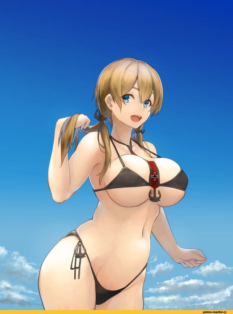 Hayabusa, Prinz Eugen (Kantai Collection), Kantai Collection, Anime Ero Swim, Anime Ero, Anime Ero Kyonyuu, Anime
