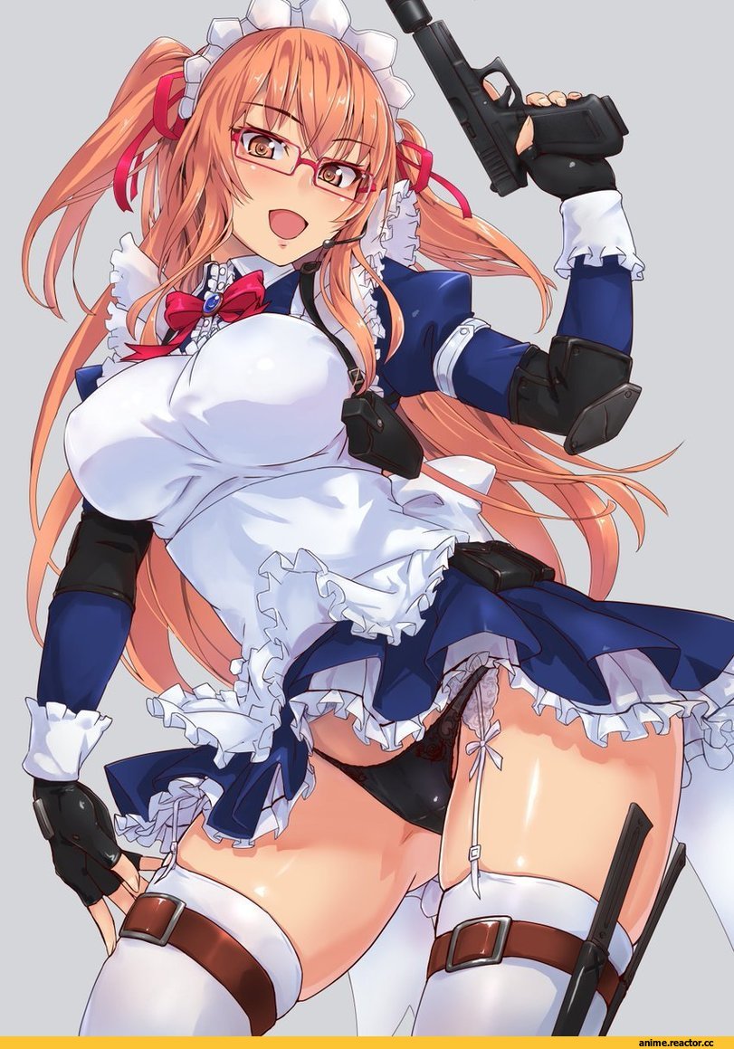 Tori@Gununu, Anime Art, AO, Adult pantsu, Anime Ero, Megane, Maid, Опасные Няшки, Anime Няши, Anime