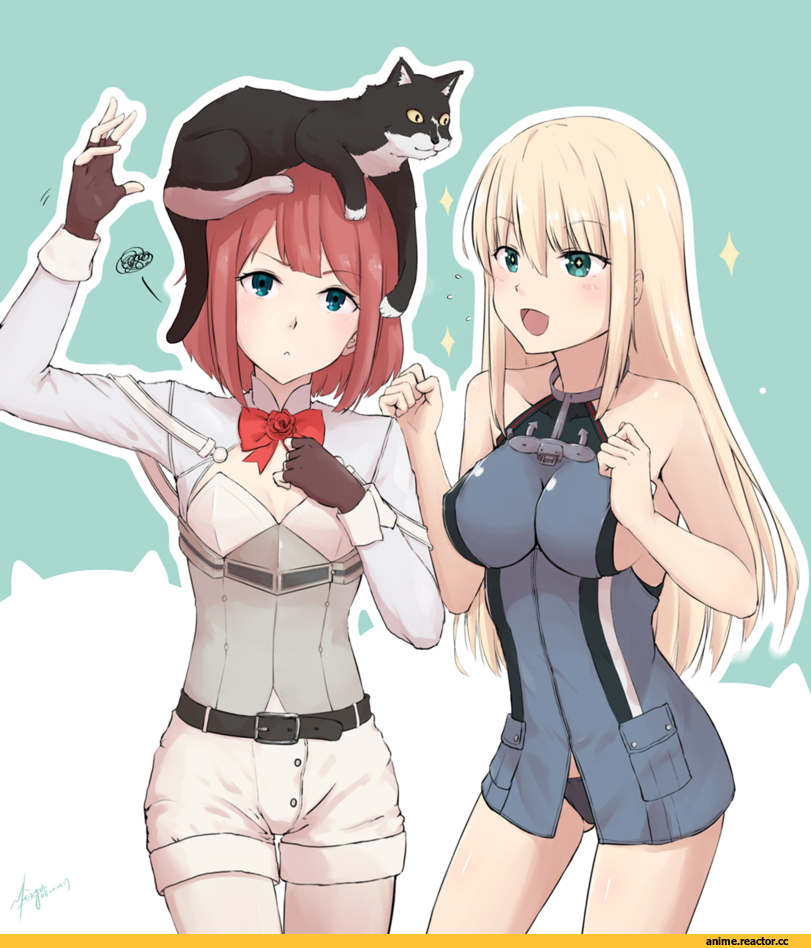 Ark Royal (kantai collection), Kantai Collection, Bismarck (Kantai Collection), yirga, Anime