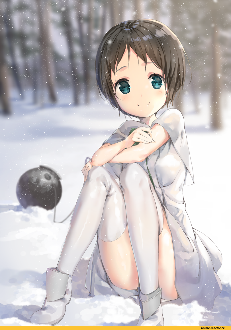 Kantai Collection, Maru-yu, daitai sotogawa (futomomo), Anime