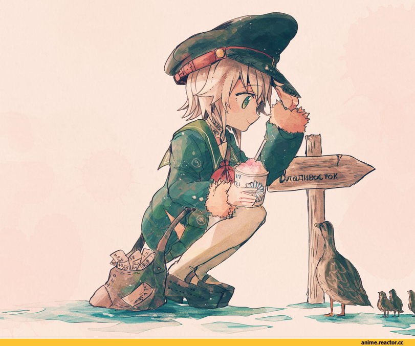 Kantai Collection, shimushu (kantai collection), itomugi-kun, Anime Art, Anime