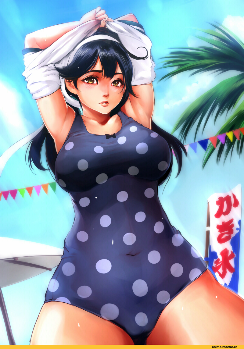 Ushio (Kantai Collection), Kantai Collection, jojo218, Anime Ero Swim, Anime Ero, Anime