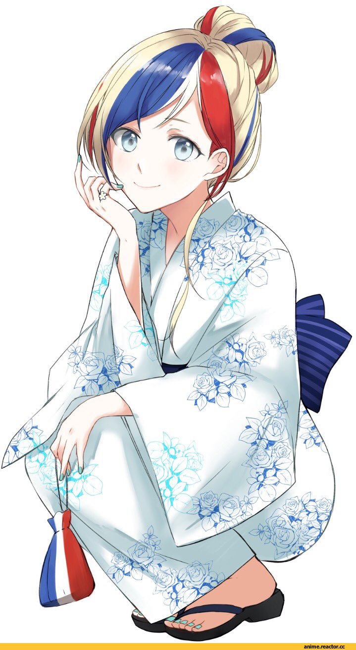 morinaga (harumori), Anime Art, Commandant Teste (Kantai Collection), Kantai Collection, Yukata, Anime