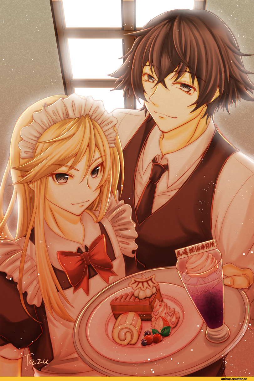 Anime Art, narogusa, Hakata Tonkotsu Ramens, banba zenji, xianming lin, Maid, Anime