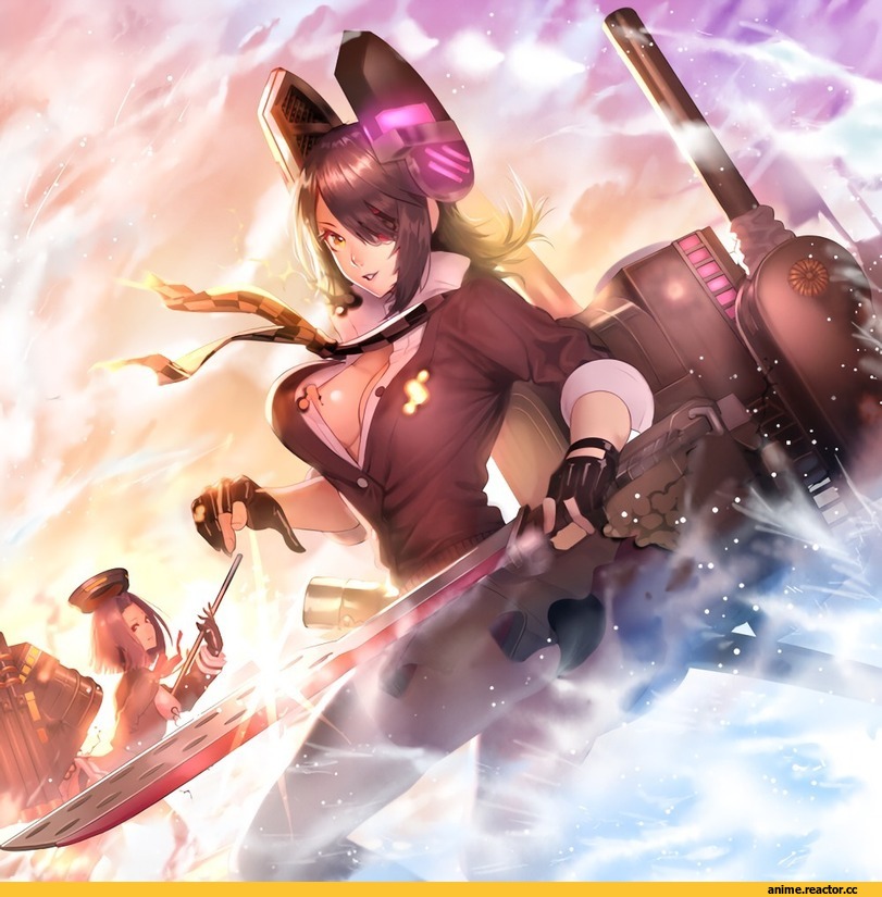 Кантай комиксы, Anime Комиксы, Ido (Teketeke), Anime Art, 4koma, Ark Royal (kantai collection), Kantai Collection, Bismarck (Kantai Collection), Ro-500 (Kantai Collection), Anime