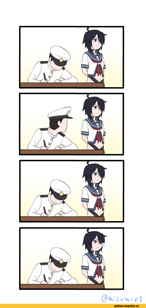 Misumi (Niku-Kyu), Kako (Kantai Collection), Kantai Collection, Admiral (Kantai Collection), Anime