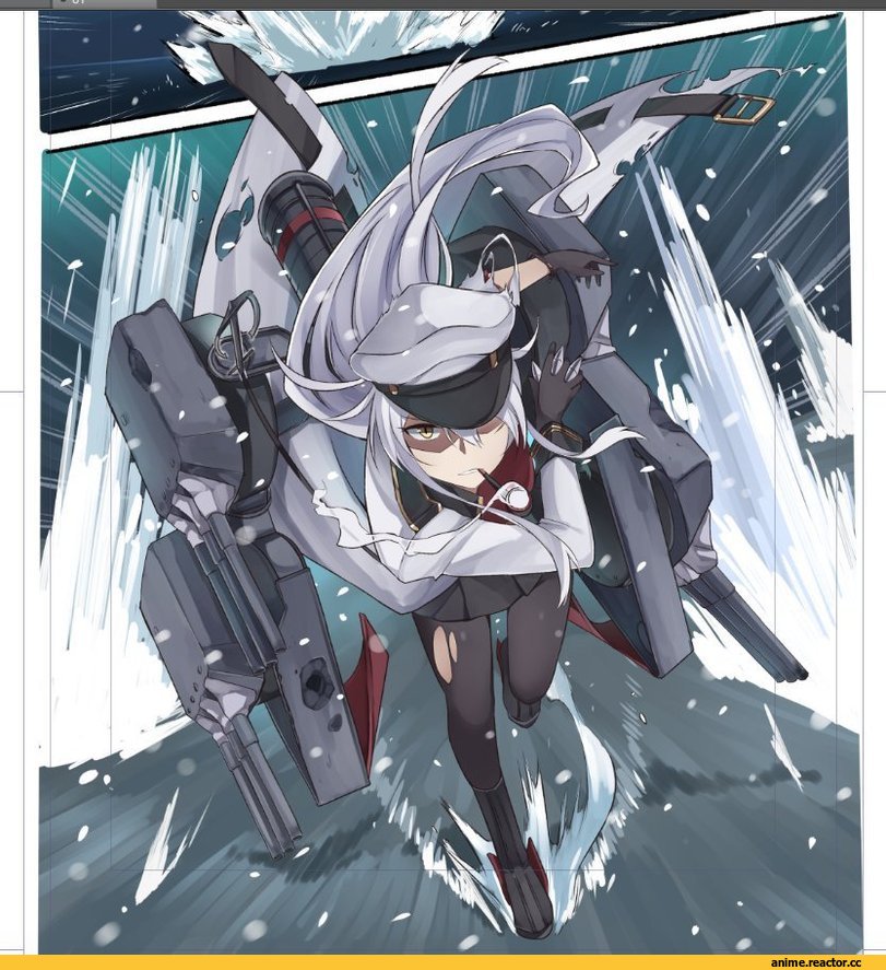 Kantai Collection, Ido (Teketeke), Anime Art, Gangut (Kantai Collection), Anime