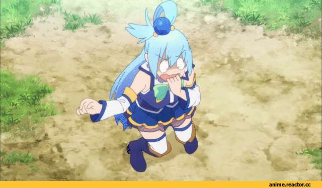 KonoSuba, Aqua (KonoSuba), Anime Гифки, Anime