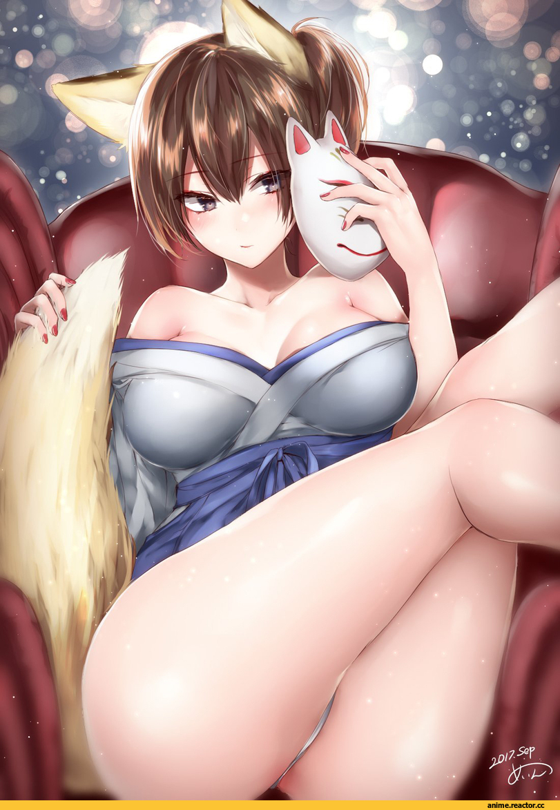 Kaga (Kantai Collection), Kantai Collection, Sakiryo Kanna, Anime Art, Adult pantsu, Anime Ero, oshiri, Anime
