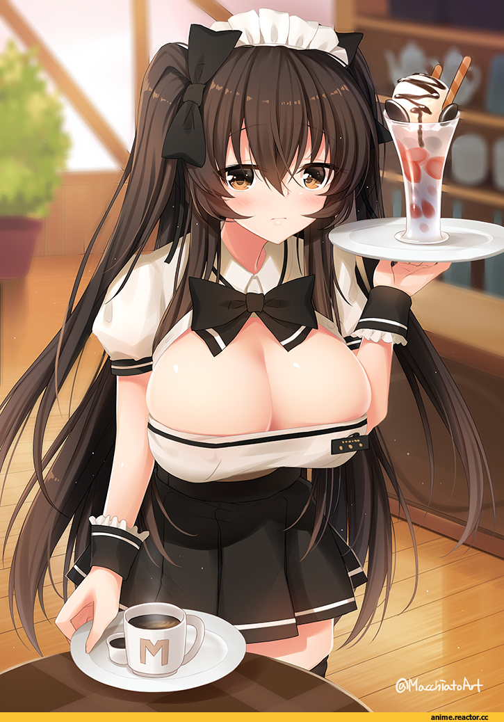 AO, Anime Art, Maid, Kyonyuu Not Ero, macchiato (jae-min cho), Anime