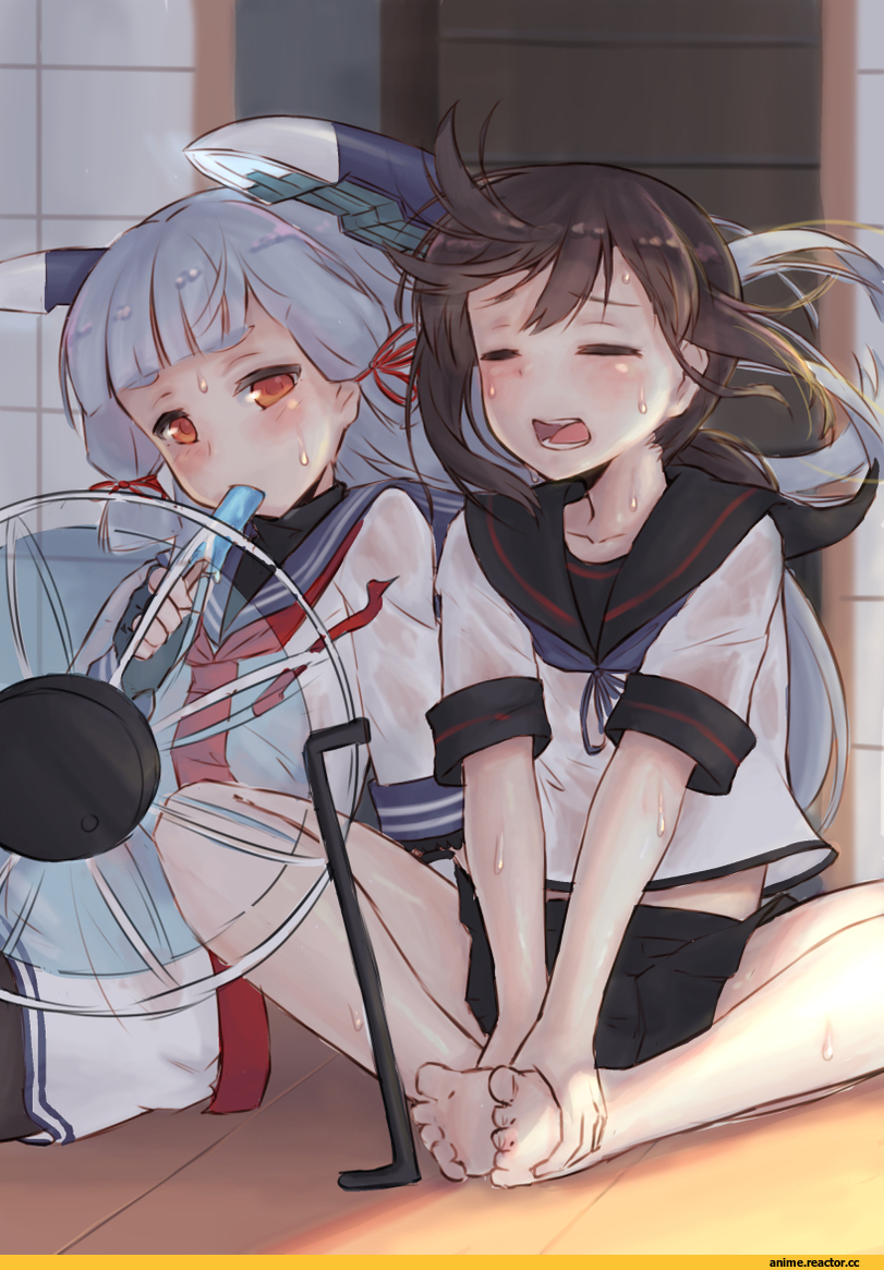 Fubuki (Kantai Collection), Kantai Collection, Murakumo (Kantai Collection), chloro phill, Anime