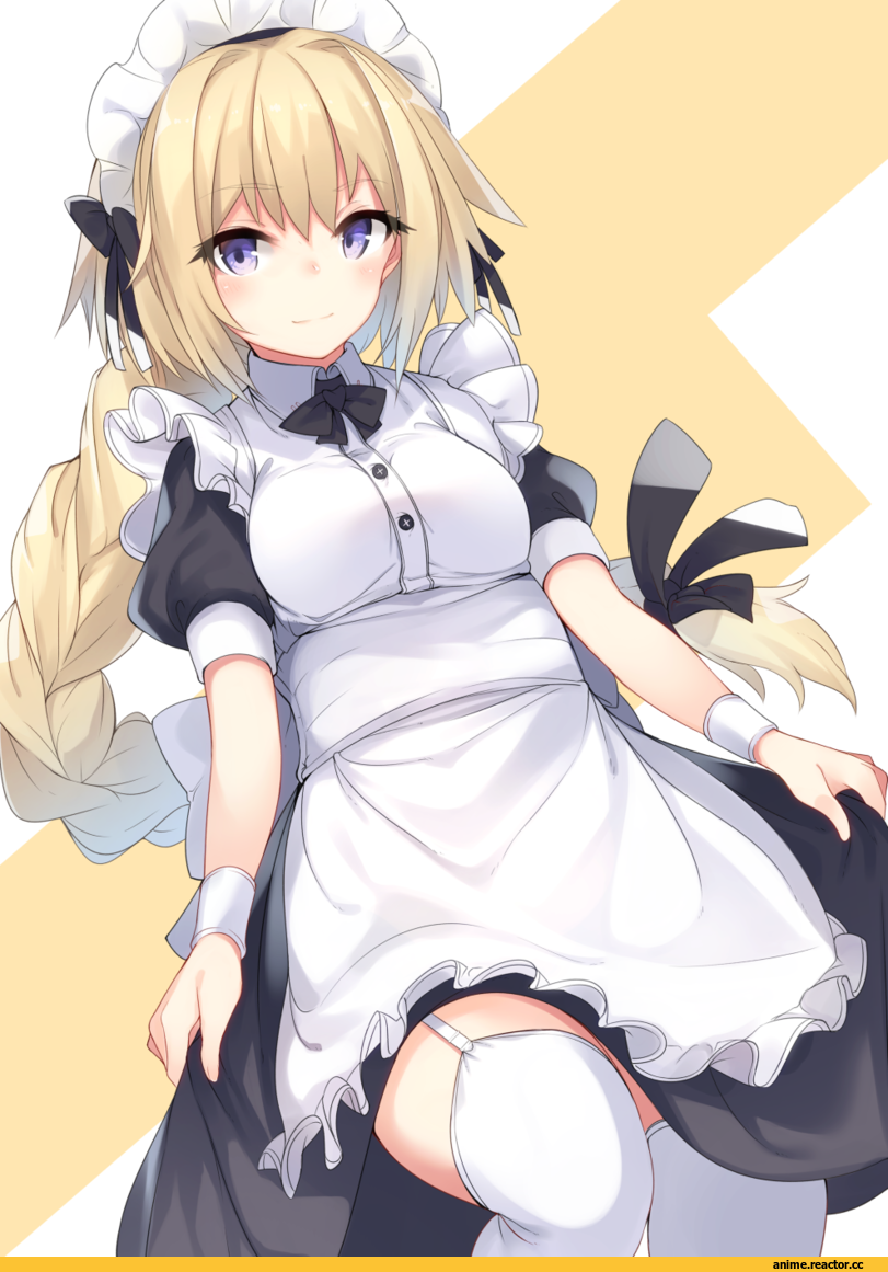 Ruler (Fate/Apocrypha), Fate/Apocrypha, Fate (series), Maid, Tsunekichi, Anime Art, Anime