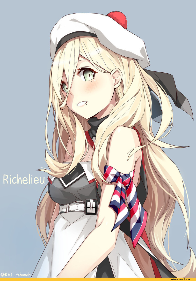 Kantai Collection, Richelieu (Kantai Collection), Takanashi Kei, Anime
