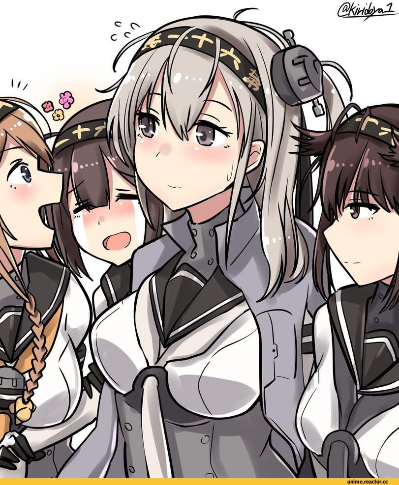 Suzutsuki (Kantai Collection), Akizuki (Kantai Collection), Kantai Collection, Teruzuki (Kantai Collection), Hatsuzuki (Kantai Collection), kiritto, Anime