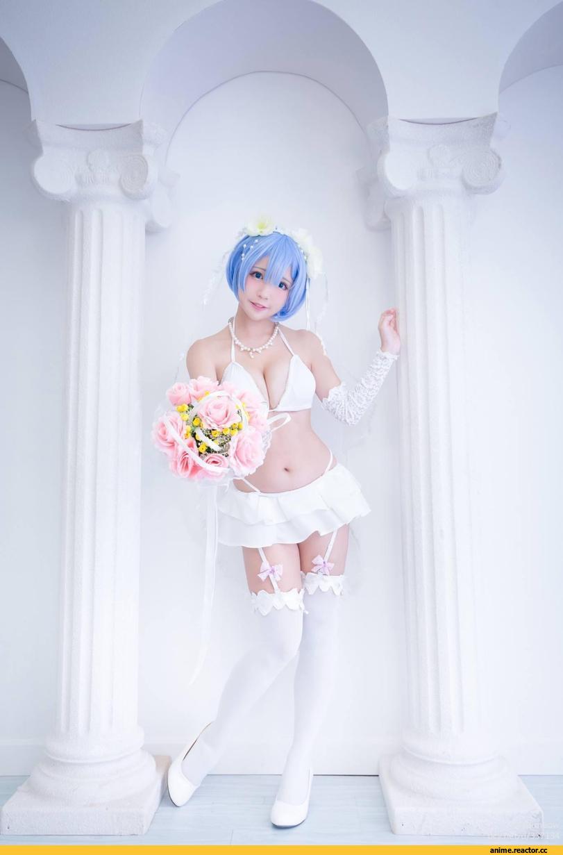 Rem (re zero), Re Zero Kara Hajimeru Isekai Seikatsu, Anime Cosplay, Yui meow, Anime