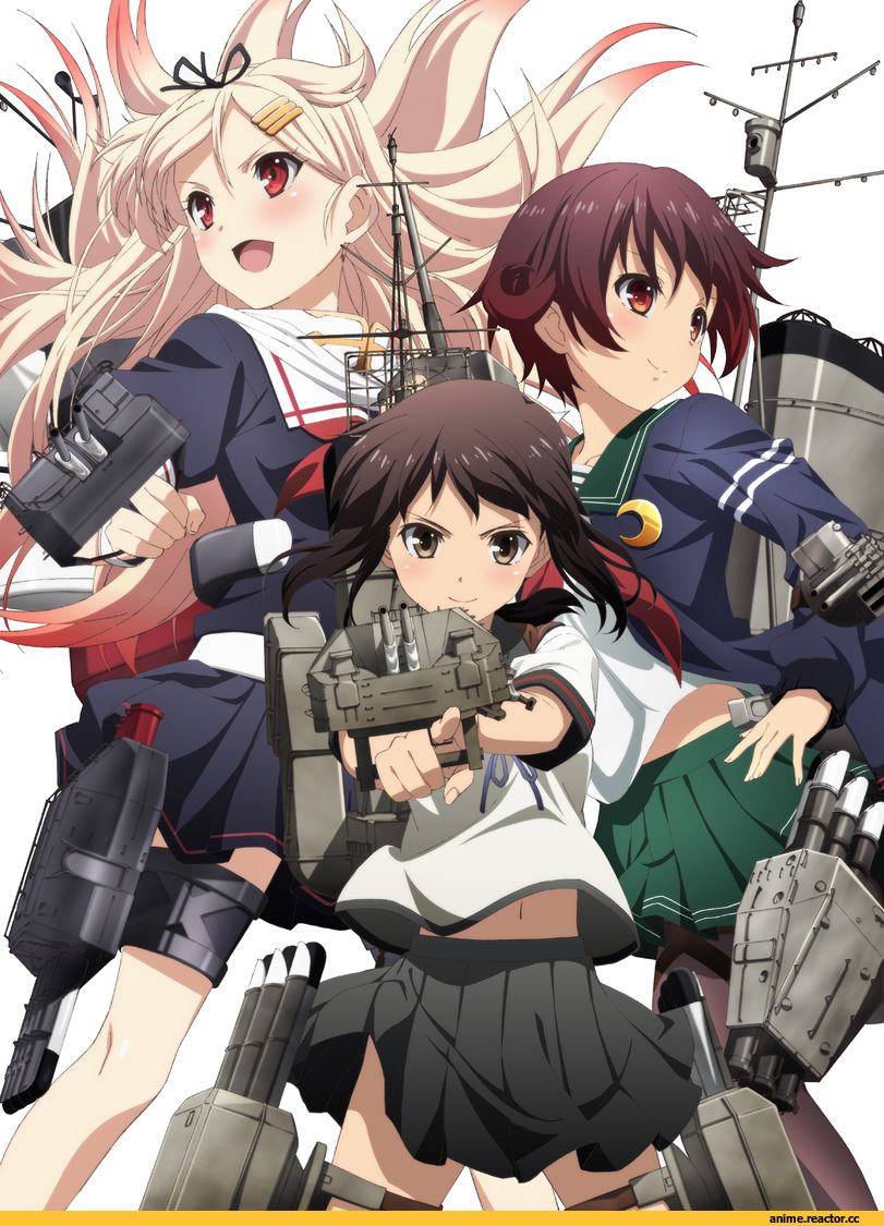Fubuki (Kantai Collection), Kantai Collection, Mutsuki (Kantai Collection), Yuudachi, Anime