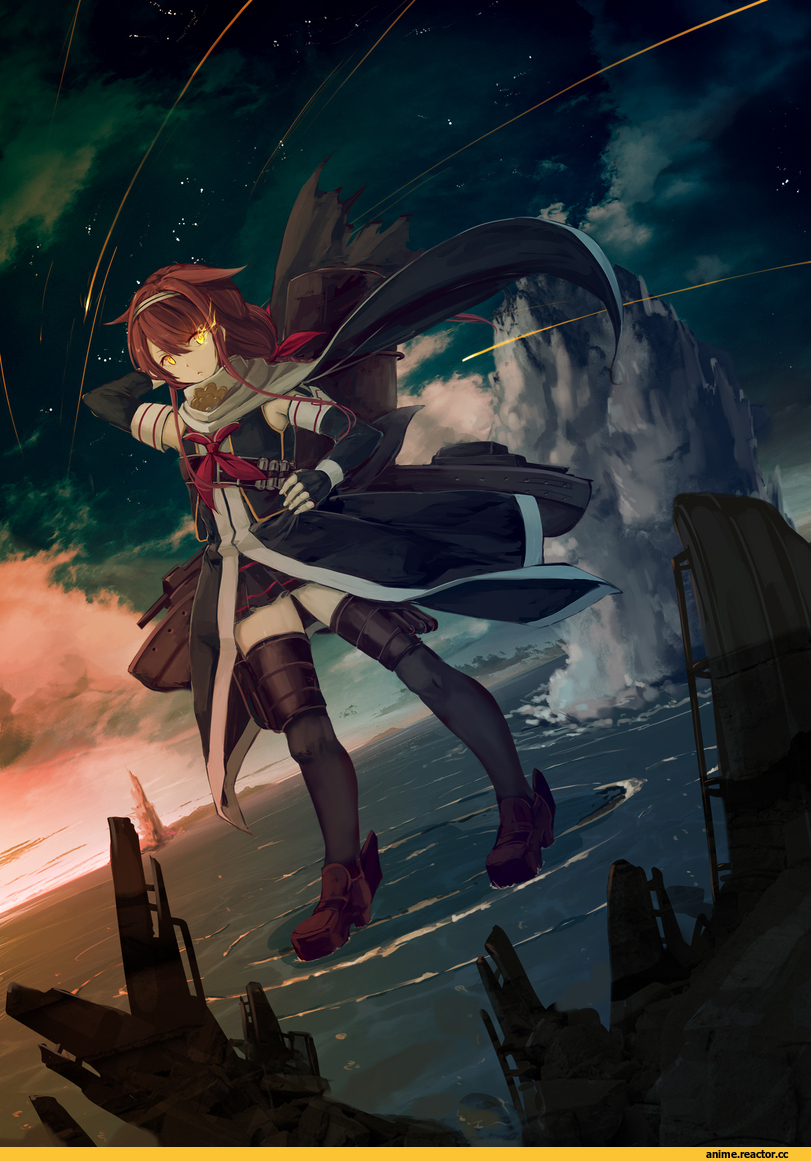Kawakaze (Kantai Collection), Kantai Collection, senwa, Anime Art, Anime