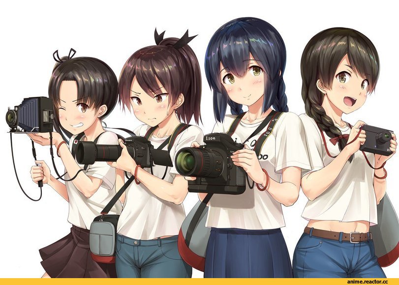 Kantai Collection, Ichikawa Feesu, Anime Art, Ayanami (Kantai Collection), Isonami (Kantai Collection), Shikinami (Kantai Collection), uranami (kantai collection), Anime