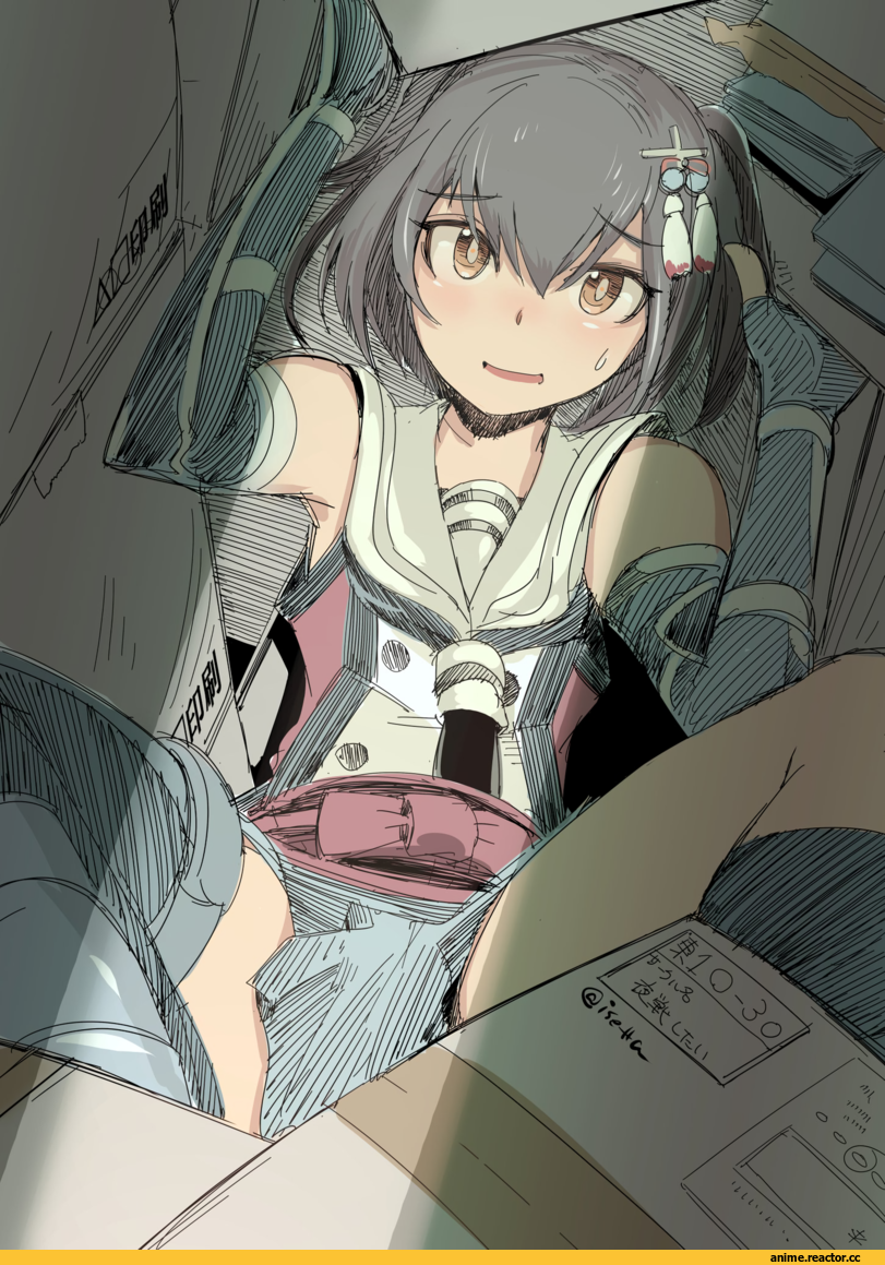 Anime Paint, Anime Art, Sendai (Kantai Collection), Kantai Collection, isetta, Anime